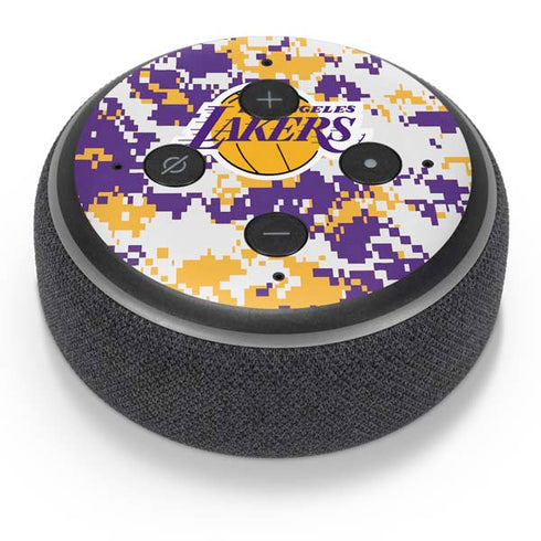 NBA Los Angeles Lakers Digi Camo Amazon Echo Dot Skin