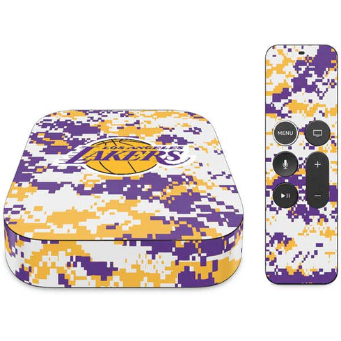 NBA Los Angeles Lakers Digi Camo Apple TV Skin