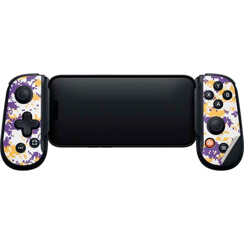 NBA Los Angeles Lakers Digi Camo Backbone One for iPhone Game Controller Skin