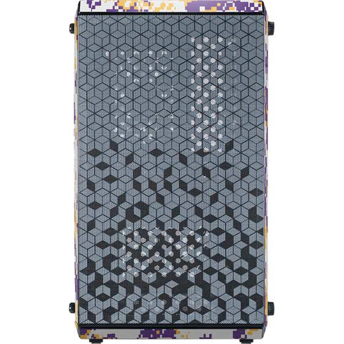 NBA Los Angeles Lakers Digi Camo Cooler Master MasterBox Q300L Mini Tower Skin