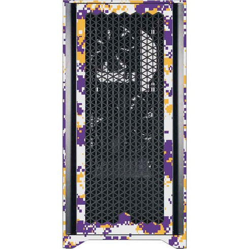 NBA Los Angeles Lakers Digi Camo Corsair 4000D Tempered Glass Mid-Tower ATX Case Skin