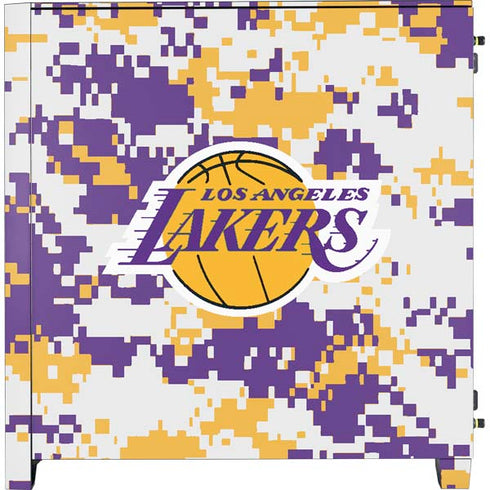 NBA Los Angeles Lakers Digi Camo Corsair 4000D Tempered Glass Mid-Tower ATX Case Skin
