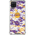 NBA Los Angeles Lakers Digi Camo Galaxy A12 Clear Case