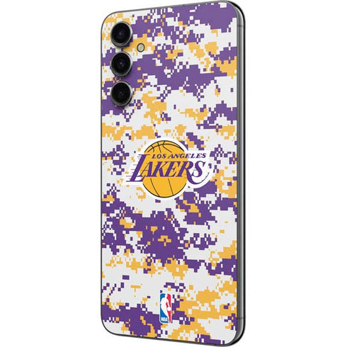 NBA Los Angeles Lakers Digi Camo Galaxy A14 5G Skin