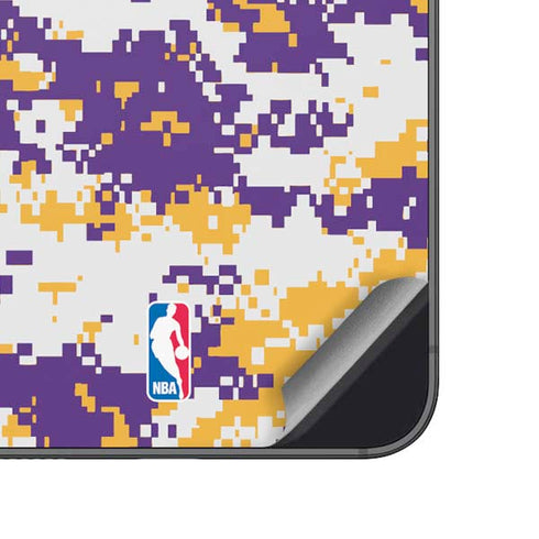 NBA Los Angeles Lakers Digi Camo Galaxy A14 5G Skin