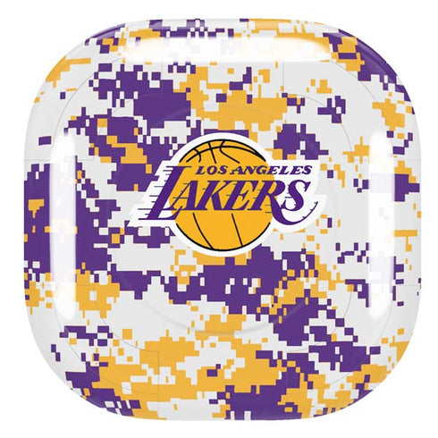 NBA Los Angeles Lakers Digi Camo Galaxy Buds Pro Skin