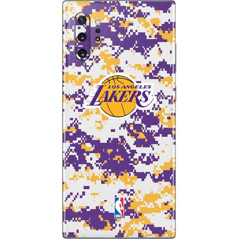 NBA Los Angeles Lakers Digi Camo Galaxy Note 10 Plus Skin