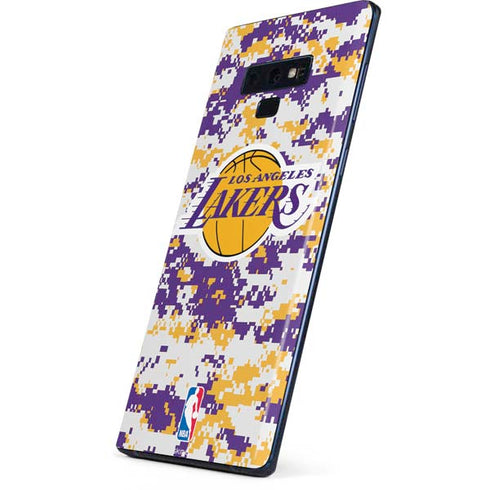 NBA Los Angeles Lakers Digi Camo Galaxy Note 9 Skin