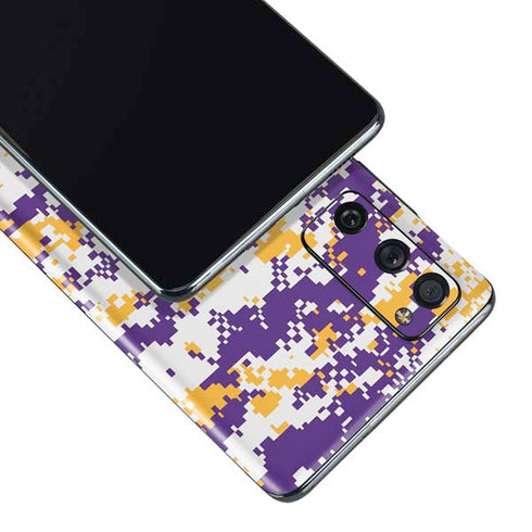 NBA Los Angeles Lakers Digi Camo Galaxy S20 Fan Edition Skin