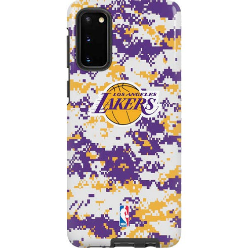 NBA Los Angeles Lakers Digi Camo Galaxy S20 Pro Case