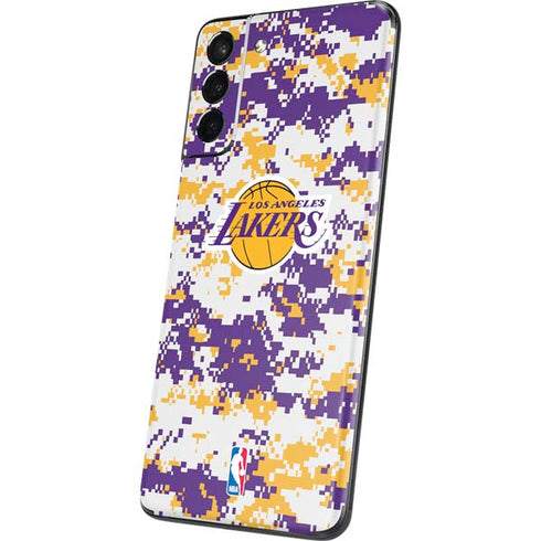NBA Los Angeles Lakers Digi Camo Galaxy S21 5G Skin