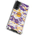 NBA Los Angeles Lakers Digi Camo Galaxy S21 Plus 5G Clear Case