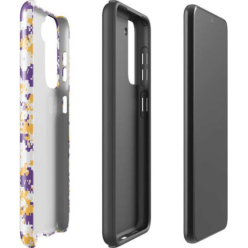 NBA Los Angeles Lakers Digi Camo Galaxy S21 Plus 5G Pro Case