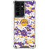 NBA Los Angeles Lakers Digi Camo Galaxy S21 Ultra 5G Clear Case