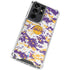 NBA Los Angeles Lakers Digi Camo Galaxy S21 Ultra 5G Clear Case