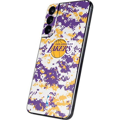 NBA Los Angeles Lakers Digi Camo Galaxy S22 Plus Skin