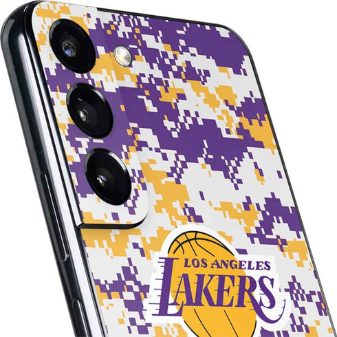 NBA Los Angeles Lakers Digi Camo Galaxy S22 Plus Skin