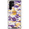 NBA Los Angeles Lakers Digi Camo Galaxy S22 Ultra Clear Case