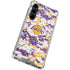 NBA Los Angeles Lakers Digi Camo Galaxy S23 FE Clear Case