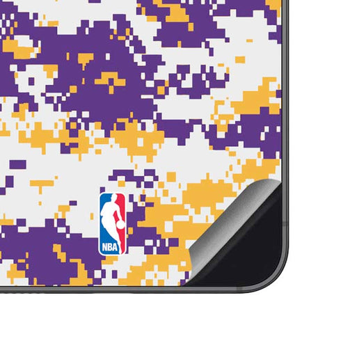 NBA Los Angeles Lakers Digi Camo Galaxy S23 FE Skin