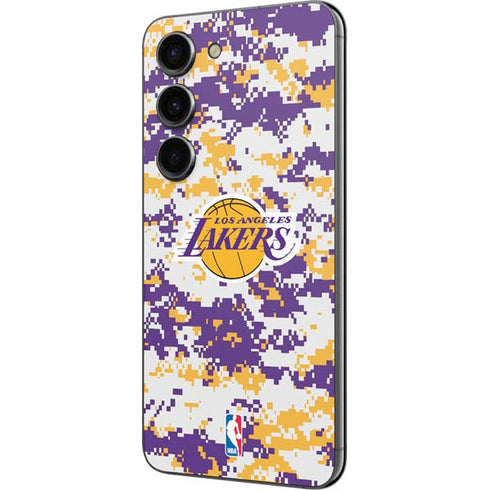 NBA Los Angeles Lakers Digi Camo Galaxy S23 Skin