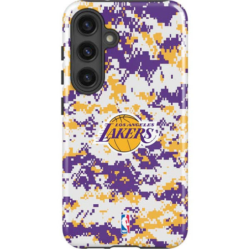NBA Los Angeles Lakers Digi Camo Galaxy S24 Plus Impact Case