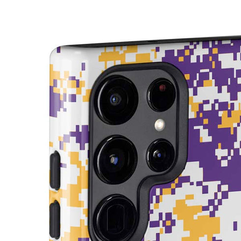 NBA Los Angeles Lakers Digi Camo Galaxy S24 Ultra Impact Case