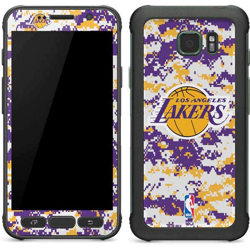 NBA Los Angeles Lakers Digi Camo Galaxy S7 Active Skin
