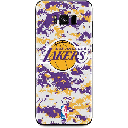 NBA Los Angeles Lakers Digi Camo Galaxy S8 Plus Skin