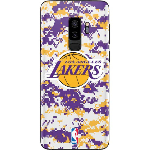 NBA Los Angeles Lakers Digi Camo Galaxy S9 Plus Skin