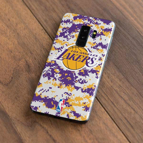 NBA Los Angeles Lakers Digi Camo Galaxy S9 Plus Skin