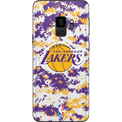 NBA Los Angeles Lakers Digi Camo Galaxy S9 Skin