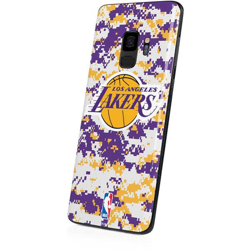 NBA Los Angeles Lakers Digi Camo Galaxy S9 Skin