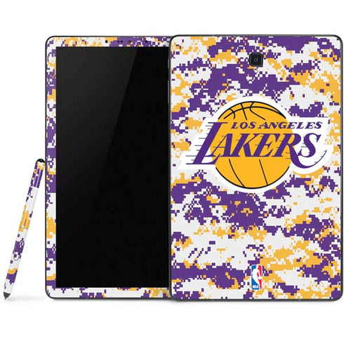 NBA Los Angeles Lakers Digi Camo Samsung Galaxy Tab Skin