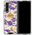 NBA Los Angeles Lakers Digi Camo Galaxy Z Fold4 5G Clear Case