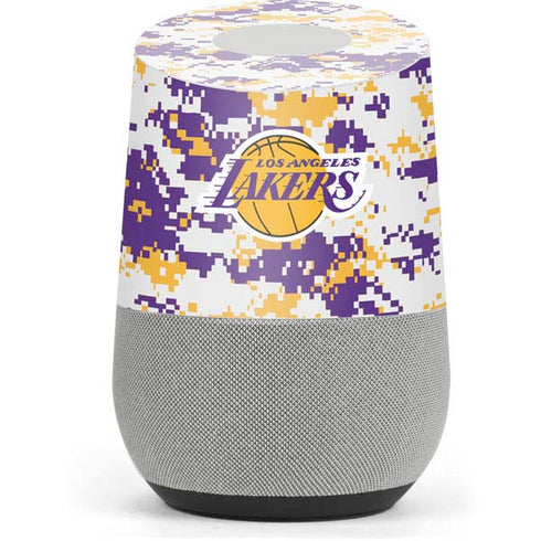 NBA Los Angeles Lakers Digi Camo Google Home Skin