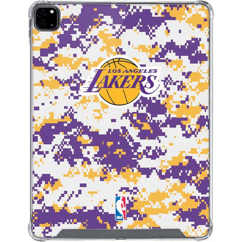 NBA Los Angeles Lakers Digi Camo iPad Pro 12.9in (2020) Clear Case