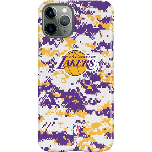 NBA Los Angeles Lakers Digi Camo iPhone 11 Pro Lite Case
