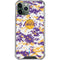 NBA Los Angeles Lakers Digi Camo iPhone 11 Pro Max Clear Case