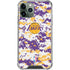 NBA Los Angeles Lakers Digi Camo iPhone 11 Pro Max Clear Case