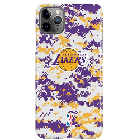 NBA Los Angeles Lakers Digi Camo iPhone 11 Pro Max Lite Case