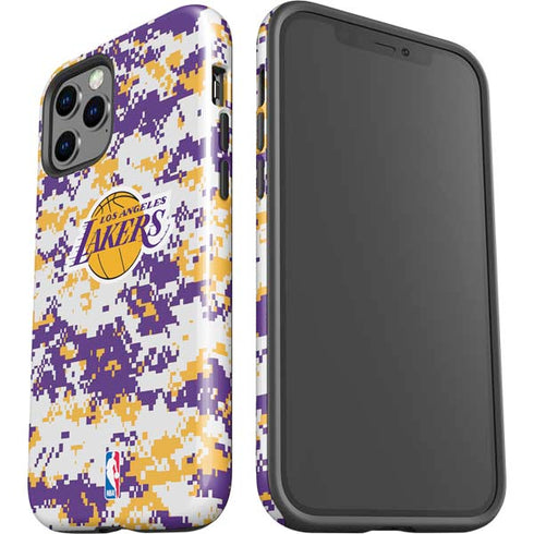 NBA Los Angeles Lakers Digi Camo iPhone 12 Pro Max Impact Case