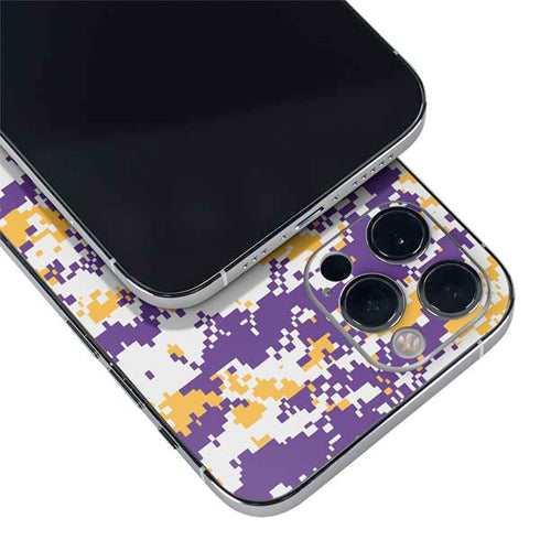 NBA Los Angeles Lakers Digi Camo iPhone 12 Pro Max Skin