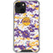 NBA Los Angeles Lakers Digi Camo iPhone 14 Clear Case