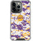 NBA Los Angeles Lakers Digi Camo iPhone 14 Pro Clear Case