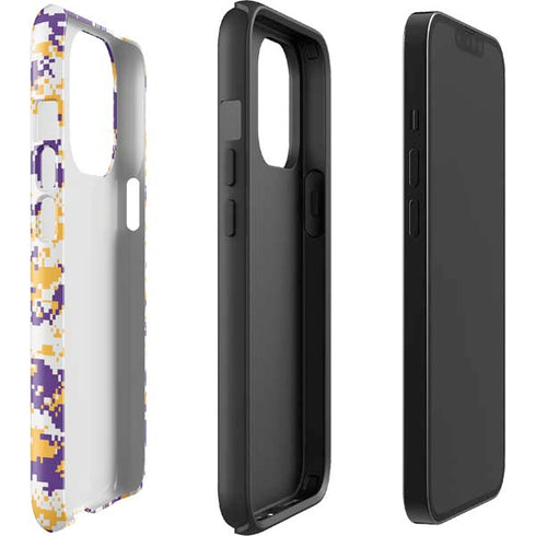 NBA Los Angeles Lakers Digi Camo iPhone 15 Pro Impact Case