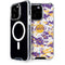 NBA Los Angeles Lakers Digi Camo iPhone 15 Pro MagSafe Case