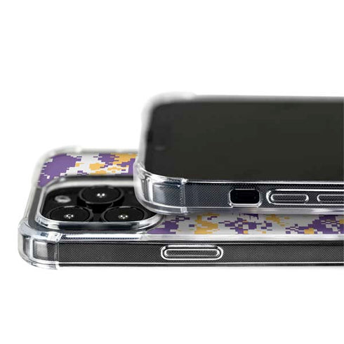 NBA Los Angeles Lakers Digi Camo iPhone 15 Pro Max MagSafe Case