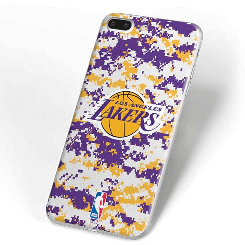 NBA Los Angeles Lakers Digi Camo iPhone 7 Plus Skin