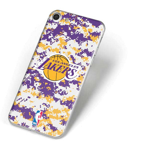 NBA Los Angeles Lakers Digi Camo iPhone 7 Skin